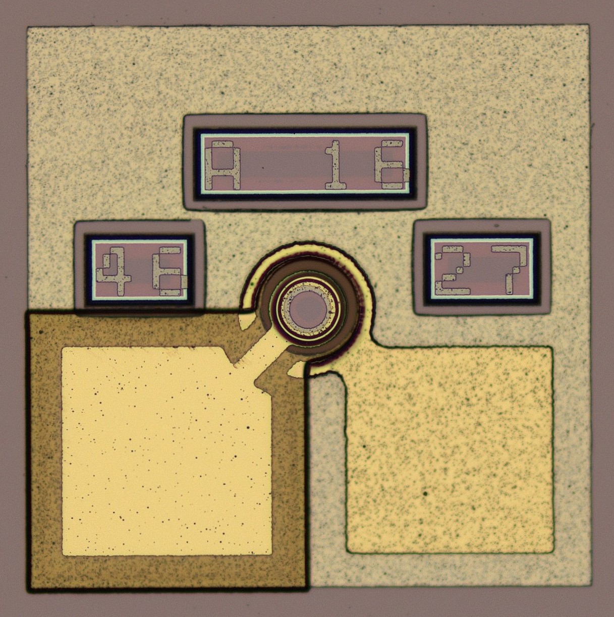 Red VCSEL with integrated photodiode